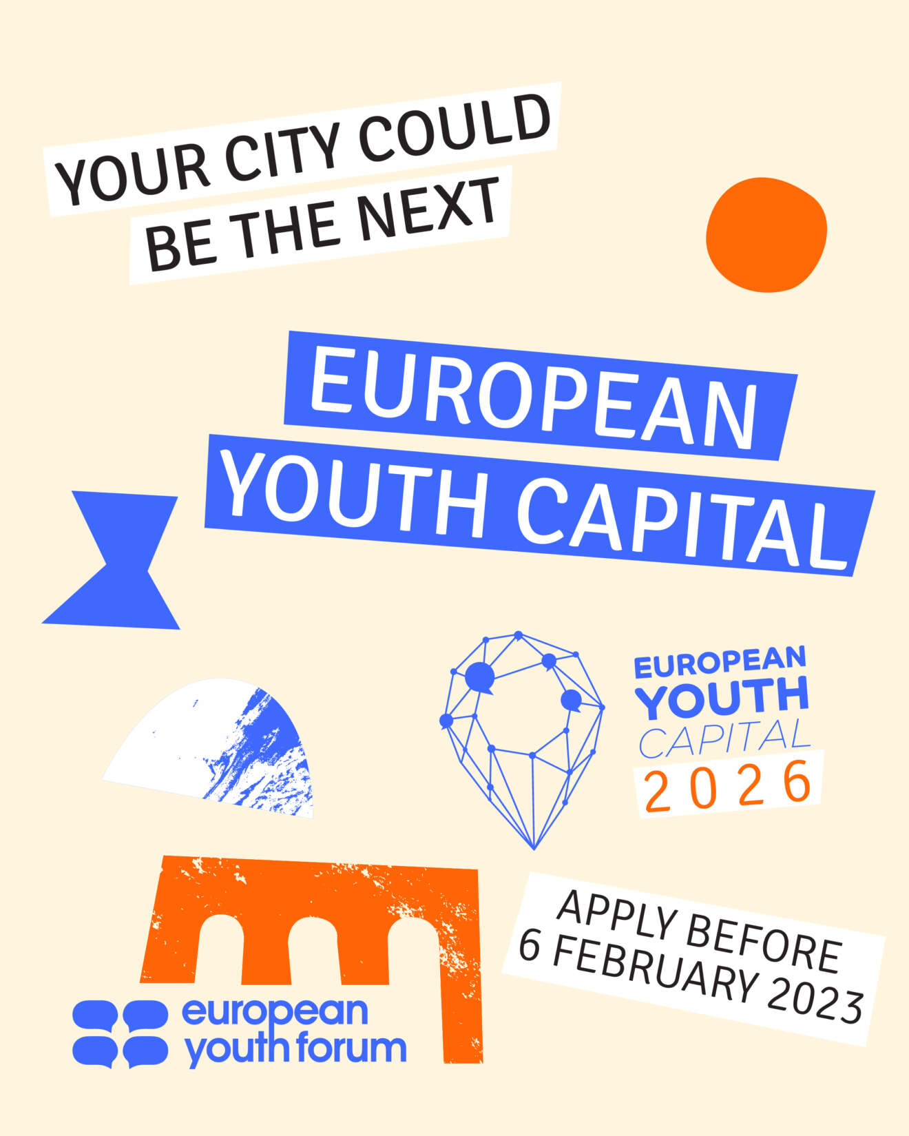 Applications for the European Youth Capital 2026 are now open