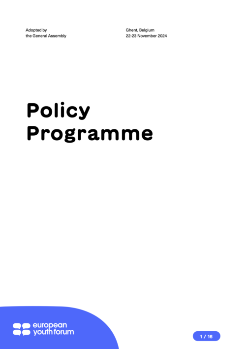 241210 Policy Programme