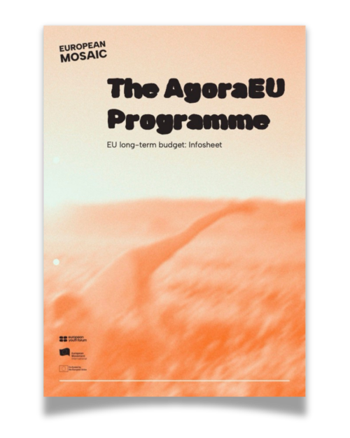MOSAIC Agora EU Infosheet cover